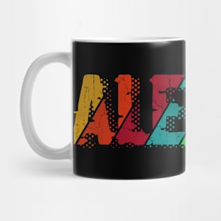 vintage color Alesso Mug